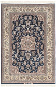 Isfahan Tappeto 130x200 (Iran) Annodato A Mano