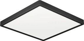 Eglo 901329 - Plafoniera LED da bagno FUEVA LED/10,5W/230V 22x22cm IP44 nero
