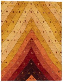 Gabbeh Tappeto persiano 150x190 Rosso (Iran) Annodato A Mano