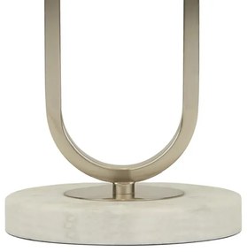 Searchlight EU60949GY - Lampada da tavolo DOME 1xG9/7W/230V argento