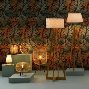 Atmosphera - Lampada da tavolo PITA 1xE14/40W/230V bambù