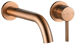 Rubinetto da incasso Rea Lungo Copper Brusht + BOX