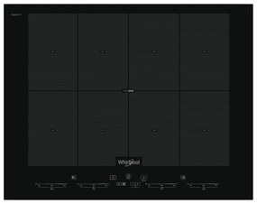 Piano cottura induzione 4 zone L 65 cm SMO 658 C/NE WHIRLPOOL nero