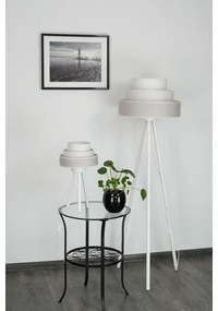 Brilagi - Lampada da tavolo ALASKA LUNETA 1xE27/15W/230V grigio/color crema