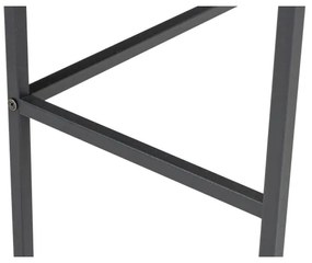 Tavolino da salotto CANVAS 80x100 cm pino atlantic/nero