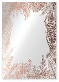 Specchio da parete Espejo Kentia Copper, 50 x 70 cm - Surdic