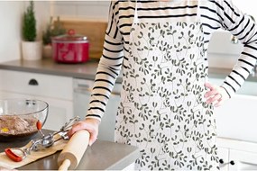 Grembiule in cotone Santa Likes Mistletoe – Butter Kings