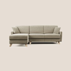 Edgar divano letto angolare in tessuto felis impermeabile T03