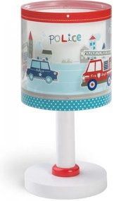 Dalber 60611N - Lampada da comodino LED per bambini POLICE 1xG4/4W/230V multicolore