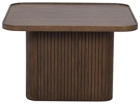 Tavolino marrone scuro in rovere ø 60 cm Sullivan - Rowico