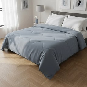 Trapunta invernale matrimoniale blu Datex