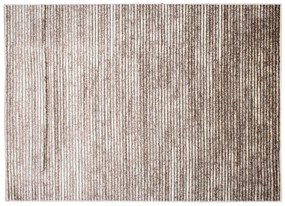Tappeto moderno in tonalità marrone con strisce sottili Larghezza: 200 cm | Lunghezza: 300 cm