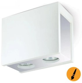 Luce Spot da soffitto PURO CHROME 2xGU10/25W/230V