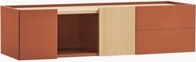 Credenza bassa da parete in legno Otto