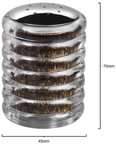 Cole&Mason - Porta sale e pepe BEEHIVE 2 pezzi 7 cm