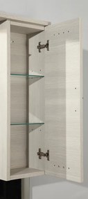 Specchio Contenitore Con Illuminazione Rimini rovere nabucco L 70 x H 108 x P 18.5 cm