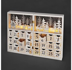Solight 1V244 - Calendario dell'Avvento LED/2xAAA