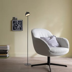 Schöner Wohnen 19245-18 - Lampada da terra LED dimmerabile BELLIS LED/2,5W/5V IP54 nera