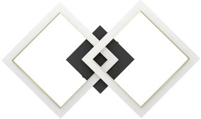 Eglo 901225-Plafoniera LED dimmerabile CALLIERA LED/18,4W/230V nero/oro