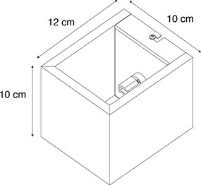 Lampada da parete intelligente in legno di noce con Wi-Fi G9 - Transfer