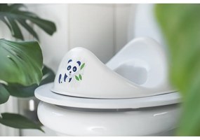 Sedile del water per bambini bianco PANDA - Rotho
