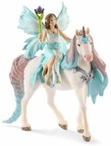 Personaggi d'Azione Schleich Fée Eyela with princess unicorn Unicorno 3 Pezzi
