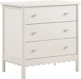 Cassettiera per bambini beige con fasciatoio 89x90x55 cm Swingo – Vipack