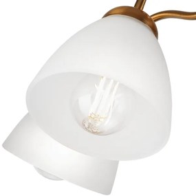Lampadario a plafone MIRANDA 1xE27/60W/230V oro