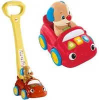 Fisher-Price Macchinina Spingi Vai Luci Suoni Giocattolo Bambini Prima Infanzia