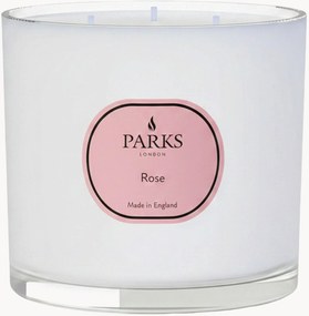 Candela profumata fatta a mano a tre stoppini Vintage Aromatherapy (acqua di rosa, fiori bianchi e muschio morbido)