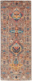 Samarkand Tappeto 80x200 Marrone (Pakistan) Annodato A Mano