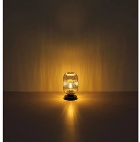 Globo 15469TS - Lampada da tavolo NORMY 1xE27/40W/230V grigio