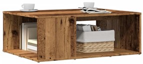 Tavolino Da Salotto Legno Antico 90x67x33 Cm İn Truciolato /