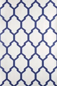 Farrow & Ball Carta da parati Tessella - Drawing Room Blue/ Pointing