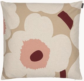 Copricuscino in cotone con stampa floreale Unikko