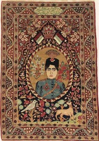 Kerman Tappeto persiano 90 x 60 (Iran) Annodato A Mano