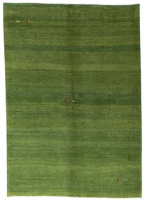 Gabbeh Tappeto persiano 170x240 Verde (Iran) Annodato A Mano