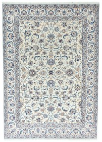 Nain Tappeto 260x360 Beige (Iran) Annodato A Mano