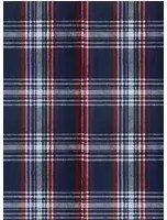 MINDTHEGAP Tapete Seaport Plaid - Navy Blue
