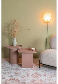 Tavolino rotondo in metallo ø 45,5 cm Sverre – White Label