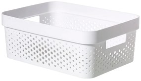 Cestino bianco Dots, 11 l Infinity - Curver