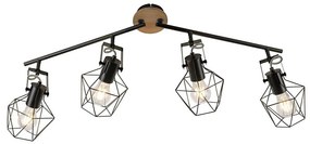 Leuchten Direkt 15674-78 - Luce Spot JARO 4xE27/60W/230V