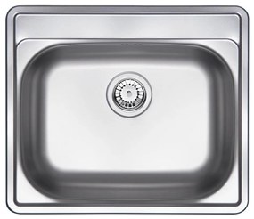 Deante ZYU_0103 - Lavello della cucina SOUL 50x60 cm raso