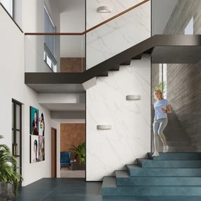 Applique ATENA 1xE27/60W/230V grigia