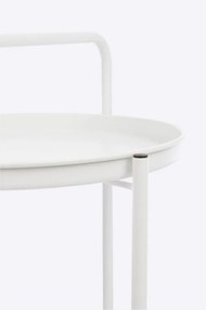 Tavolino da servizio in acciaio ø 44,5 cm Austin – Bizzotto