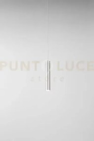 Shot sospensione in alluminio spazzolato rosone non incluso 1 luce ...