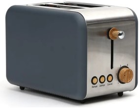 Tostapane a due fori 900W/230V inox/grigio