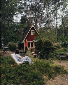 Sedia pieghevole Raw/Linen Beige Boogie - Karup Design