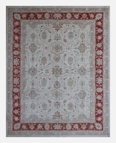 Ziegler Tappeto 310 x 240 Beige (Pakistan) Annodato A Mano