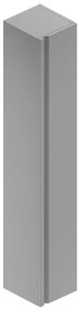 Colonna per mobile bagno Pull 1 anta P 30 x L 30 x H 180 cm grigio artico opaco laccato mdf